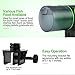 Auto Fish Feeder, Moisture-Proof Automatic Fish Feeder, Aquarium Tank Timer Feeder Vacation &Weekend 2 Fish Food Dispenser