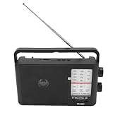 [Radio multibande avec réception supérieure] Dotée puce anti-interférence avancée et antenne télescopique, cette radio portable am fm sw offre une réception cristalline sur les bandes fm (88-108 MHz), AM (530-1620 kHz) et SW (7-16 MHz).parfait pour capter vos stations préférées n'importe où avec une sensibilité améliorée et une captation de signal puissante.