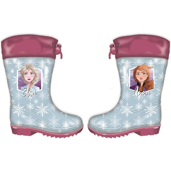 Safta M400, Frozen Believe-Pack de 5 Pares Agua, Set, Botas Impermeables, Diferentes Tallas, Lila, única