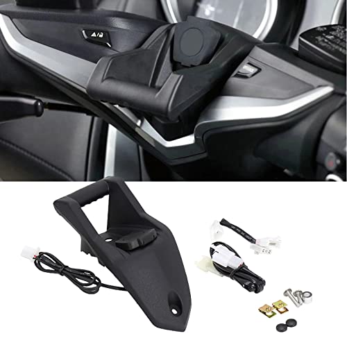 Generic Suporte de montagem de carregamento USB para telefone de motocicleta GPS compatível com Yama