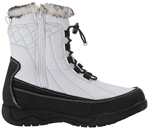 Totes Women's Barbara Snow Boot, White, 11 #TOP5