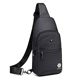 YANZHE Sling Bag, Waterproof Sling Bag for Men, Multipurpose Crossbody Bag Men for Hiking, Casual...