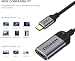 Adaptador USB C a HDMI,QGeeM 4K USB C HDMI Cable [Thunderbolt 3]...