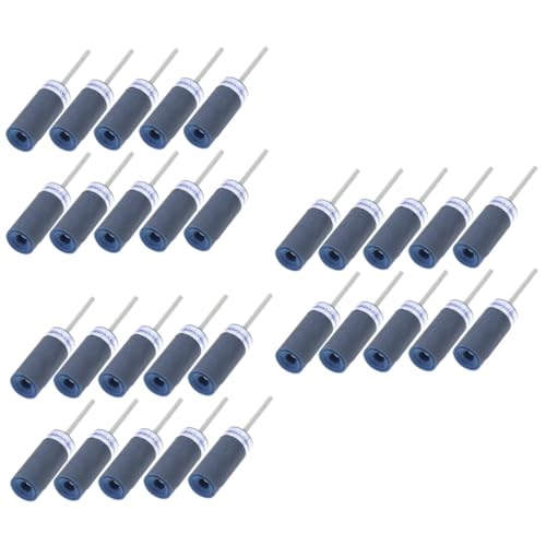 TEHAUX 30 Stk Gravierwerkzeuge Schleifpapier für Metall Schleifpapier-Polier-Bits Werkzeug zum Polieren von Schmuck Schleifstab aus Schleifpapier Rolle Ärmel Sandpapier Schleifen