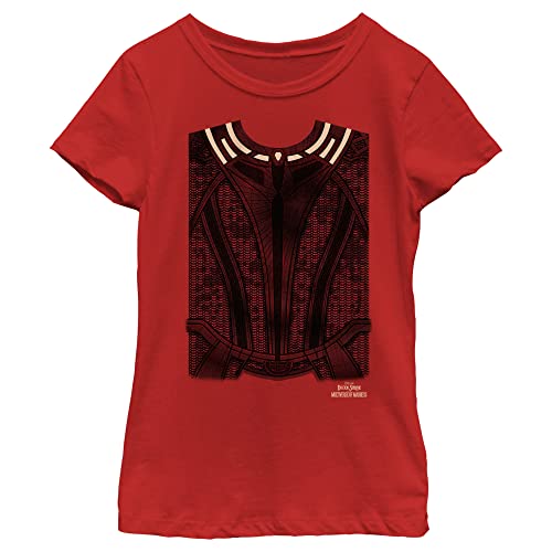 T-shirt Scarlet Witch fille Marvel en coton confort style cosplay