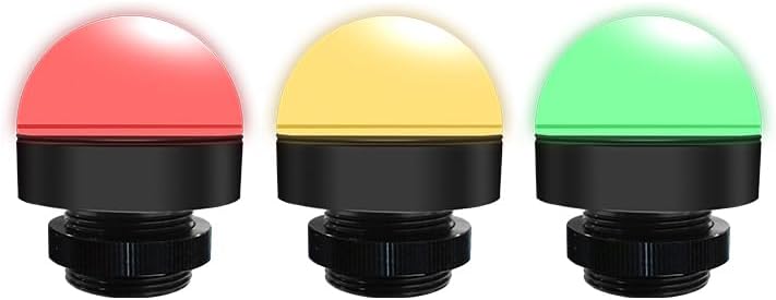 3-Stack USB LED Andon Tower Light, Single Layer, 5VDC, Red/Yellow/Green with Buzzer – Industrial Workstation Warning Light