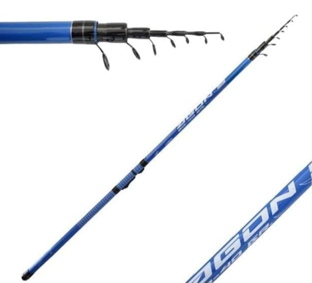 canna bolognese 6 Metri in carbonio pesca mare lago fiume orata spigola trota agon 6Mt