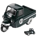 Ornement de bureau : texture rustique, tricycle rétro, il utilisé dans le salon, , à manger, , d'étude, jouets de voitures en alliage