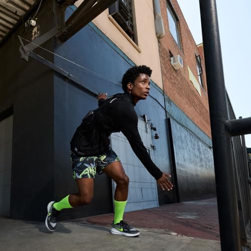 NIKE Vomero 17, baixo homem, Black Volt Lt Smoke Grey White, 46 BR