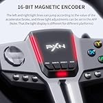 PXN Gaming Steering Wheel - V9 GEN2 Racing Wheel 270/900° Car Simulation with Pedal and Shifter, Paddle Shifters Driving Wheel for PC, PS4, Xbox One, Xbox Series X|S - Image 3