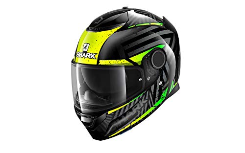 Motorcycle helmets Shark SPARTAN 1.2 KOBRAK KYG, Black/Yellow, XL