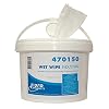 MTS 470150 Euro Wet Veeg Handreiniger, huidvriendelijk, hoge effectiviteit, 600 vellen x emmer, afmetingen 31 x 25 cm
