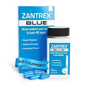 Blue Energy & Thermogenesis Boost Energy | Weight Loss Supplement for Appetite Control, Increased Calorie Burn and Supports GLP-1 Levels | 60 Capsules