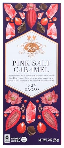 Vosges Haut-Chocolat Pink Himalayan Salt, 3oz Bar
