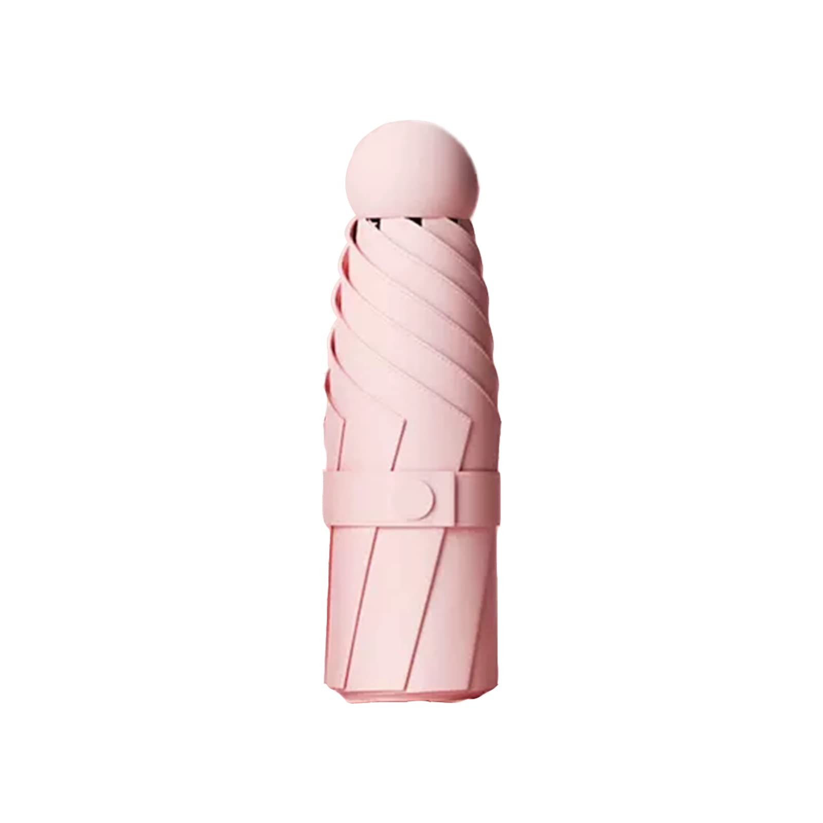 Paraguas de Viaje Compacto, Anti-UV, Resistente al Viento, pequeño, Ligero, Plegable y portátil, miniparaguas para Mujeres y Hombres