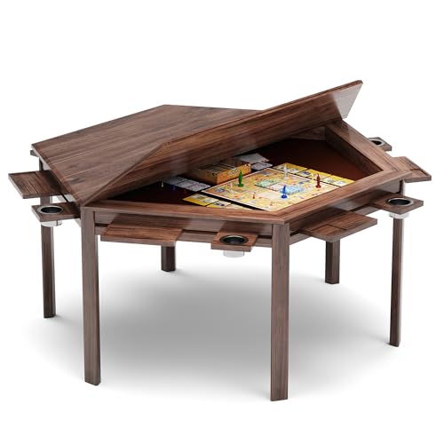 LAUSAINT HOME Hexagon Gaming Table