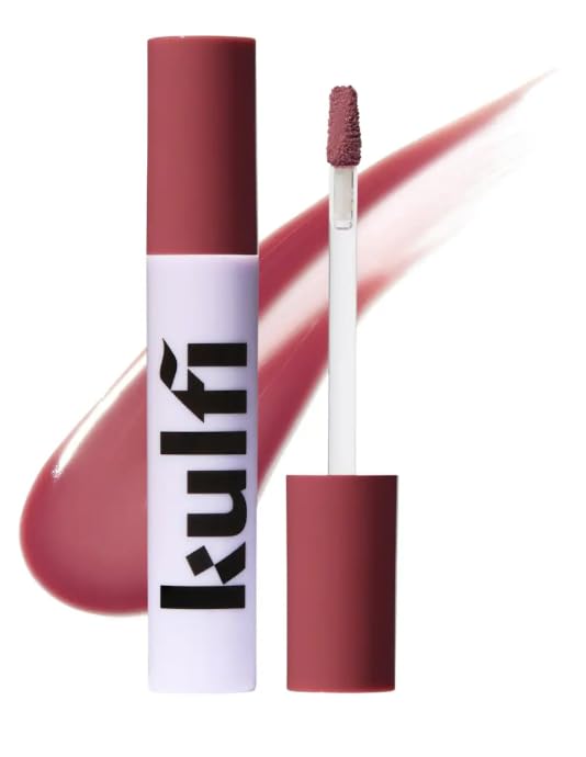 Kulfi Lassi Lips Staining Lip Oil | Color: Lychee - cool pink | High Shine Finish, Hydrating, Long-Wearing, Vegan, 0.14 oz