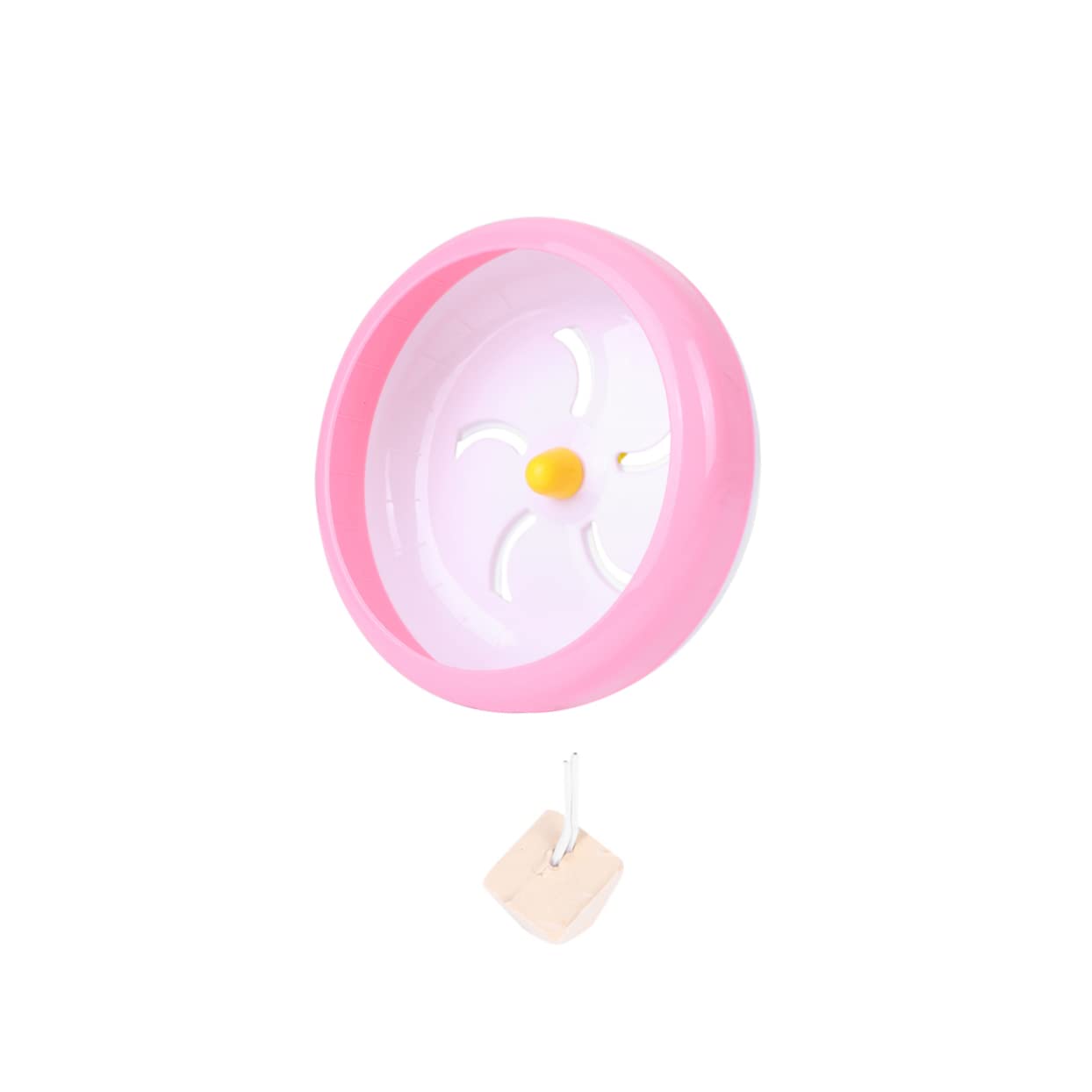 Pink Rosa Silenciar hámster Rueda de Carrera Juguete