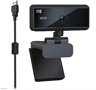 1080P camera, new HD autofocus computer camera built-in noise reduction microphone PC