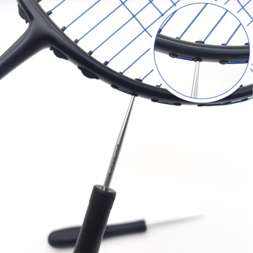Tiiyee Tennis Racket Stringing Tool, Racquet Awl Straight Badminton Tools Sports Machine String Assistance for Squash Portable Cutter Awls Guiding Tool Sports Handle Threading Outdoor Accessories - Image 4