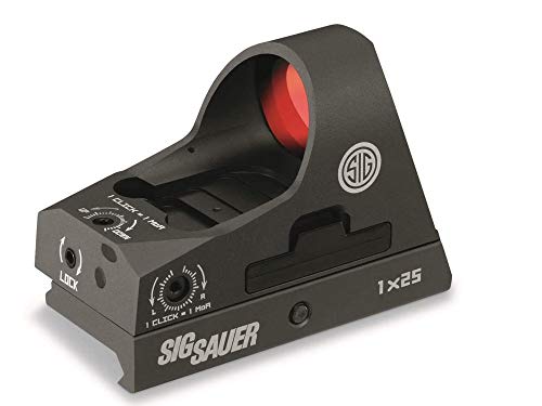 Sig Sauer Romeo3 1X25 Mm Reflex Sight, 3 Moa Red Dot - Graphite #TOP1