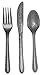 Creative Converting Premium Plastic Glitz Silver Glitter Cutlery, 24 Utensils Per Package