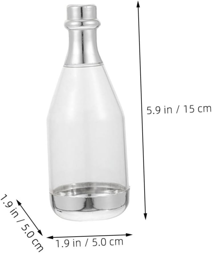 20Pcs Wedding Candy Bottle Containers Creative Bottle Favor Boxes for Birthdays Engagements and Celebrations Material