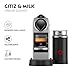 Nespresso Krups XN761B Citiz&Milk Kaffeekapselmaschine | automatischen Standby-Modus | 1260W | Wassertankkapazität: 1L | Pumpendruck: 19 Bar | silber