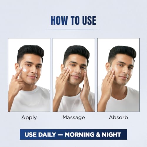 Image of The Man Company Moisturising Gel Cream for Men | 80 ml | With Niacinamide, Glycerin & Squalane | Lightweight Oil-Free Face Moisturizer | 24-Hour Hydration | Controls Excess Oil | Non-Sticky Formula | Strengthens Skin Barrier | All Skin Types
