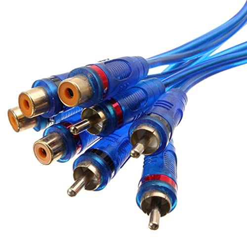 MagiDeal 4-Channel RCA Suppressor Noise Ground Loop Noise Isolator for Car Audio