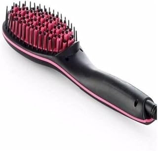 Professional Hair Straightening Styling Brush, LED Display, Fast Heating