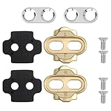 Baluue Calas de Montaña para Bicicleta de Aleación de Aluminio, Accesorios Prácticos para Ciclismo Fácil Montaje para Calapies Bicicleta Montaña