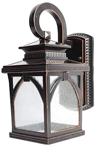 Lumière murale Balcone européen en métal durable, applique étanche de qualité supérieure E27