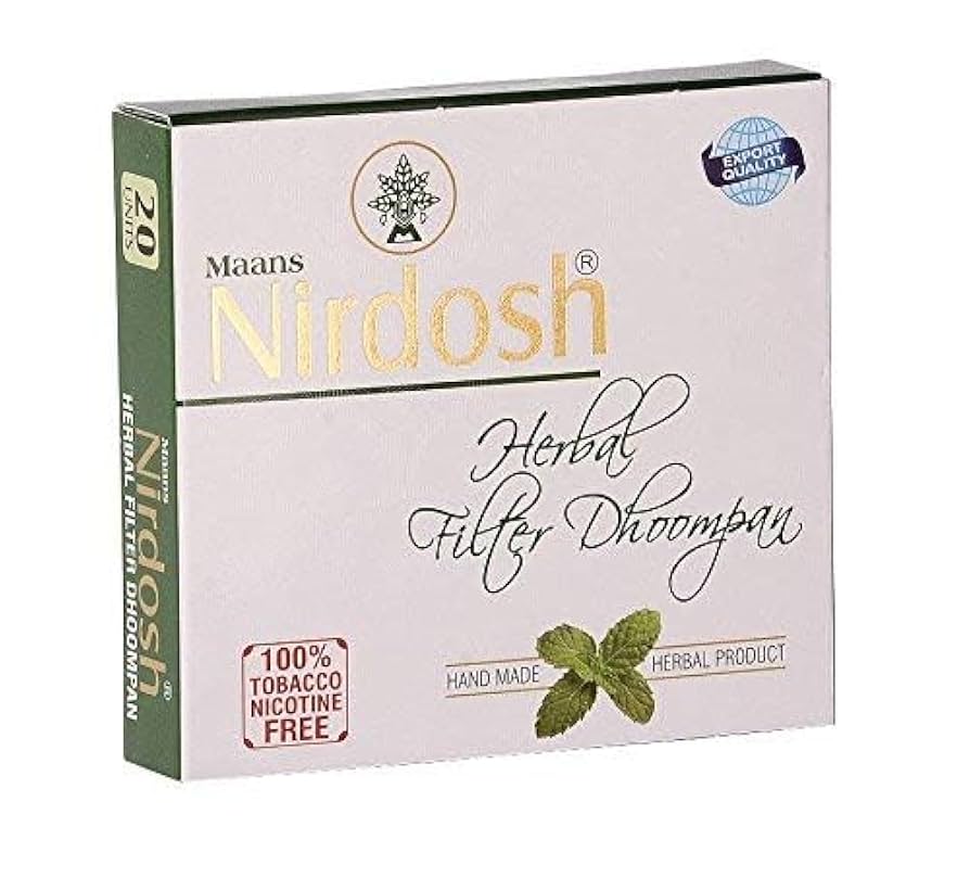 Amazon | Nirdosh Nicotine & Tobacco FREE Herbal Cigarettes