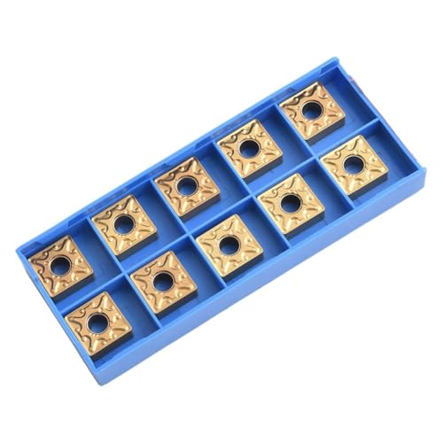 URPIZY SNMG120408-MA Lot de 10 plaques de coupe en carbure de tungstène pour tournage sur acier, acier inoxydable et fer, adaptées à l'usinage intermittent et continu, convient pour M