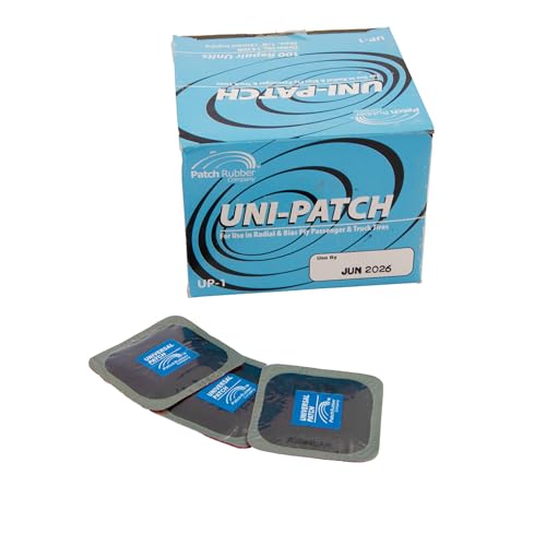 Myers Tire Supply Patch Rubber Company Universal UP 1 Patches, Box of 100