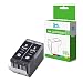 Produktbild inkjello Kompatible Tinten patrone für Canon Pixma IP3300 IP3500 IP4200 IP4300 IP4500 IP5100 IP5200 IP5200R IP5300 IP7600 IX4000 MP950 MP960 MP970 MX700 MX850 pgi5-bk 'Large-Black 2-Pack