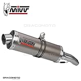 KAWASAKI Auspuff ZX-10 R 2004 2005 Oval MIVV Titan