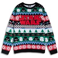 Star Wars Suéter navideño Multicolor con el Logotipo de Darth