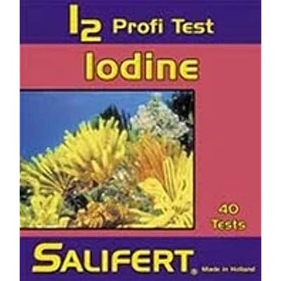 Salifert Iodine Test Kit - 40 Tests