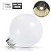 LOHAS G25 LED Bulbs 75W-100W Equivalent, 5000K Daylight E26 Medium Base, Globe Shape, 1200LM Super Bright Vanity Light Bulbs for Bedroom, 12W LED Incandescent Bulbs Replacement, Not-Dimmable, 4Pack