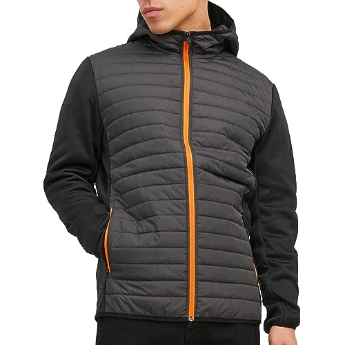 JACK & JONES Softshell Stepp Jacke Kapuze Funktions Outdoor Blouson Übergangs Jacket Regular Fit JJEMULTI