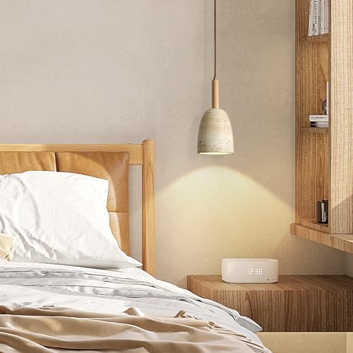 Lampe suspendue rétro E27 lustre créatif japonais noir - 5
