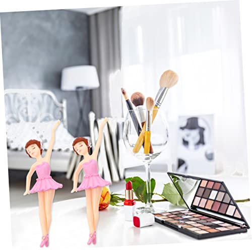SAFIGLE 4 Pcs Enfeites De Balé Acessórios Para Mini Casa Decorações Para Salas De Casa Esculturas Bo