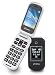 Produktbild Olympia Janus Klapphandy Seniorenhandy | Rentnerhandy | Großtasten Handy für Senioren ohne Vertrag | SOS-Notruftaste | FM-Radio | Vibrationsalarm | Bluetooth | Micro-SD bis 32GB | Tischladestation