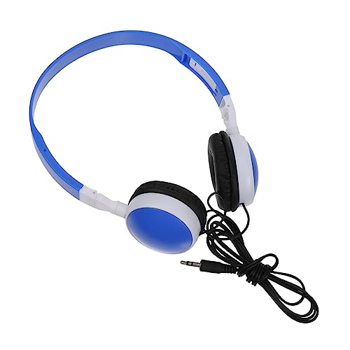 HOMSFOU Casque Enfant Stéréo Pliable Léger avec Coussinets Confortables Compatible Jack 3.5 Mm...