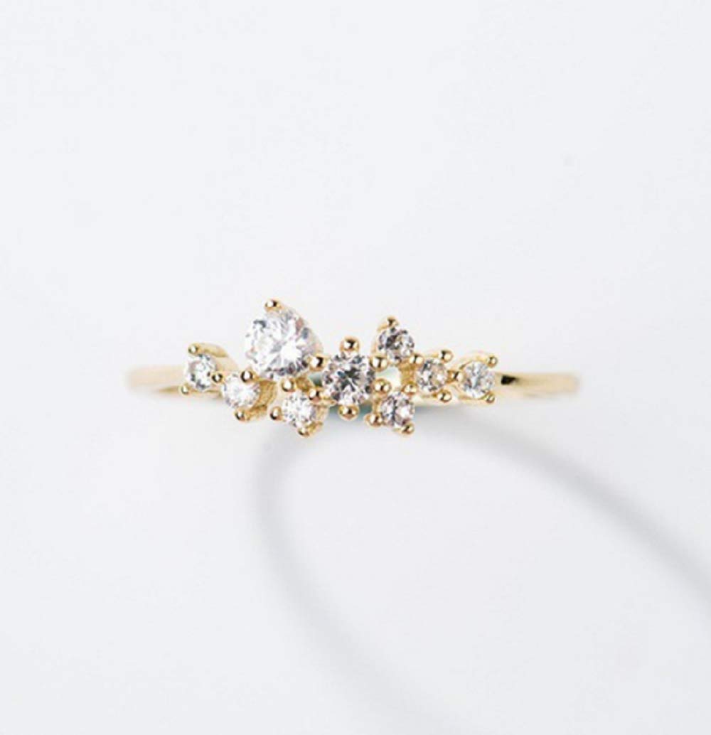 アクセサリー GDC Diamond Memory Ring (Zirconia / Gold Amazon.com: Men's Simulated Diamond Band Micropave Mens