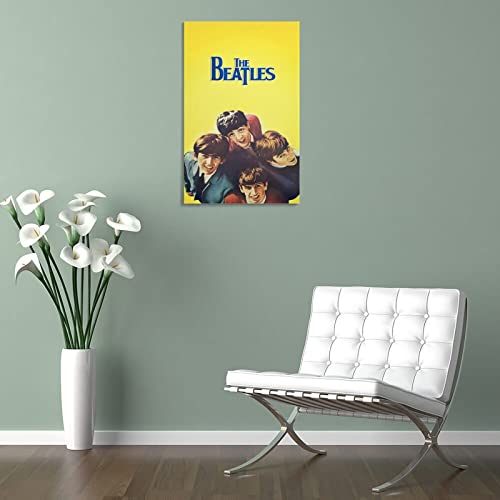 Poster décoratif sur toile The Beatles Band – Poster mural et art – Décoration moderne pour chambre à coucher familiale… - Les Beatles, Paul McCartney, John Lennon, RIngo Starr, George Harrison Poster décoratif sur toile The Beatles Band - Poster mural et art - Décoration moderne pour chambre à coucher familiale… – Image 6