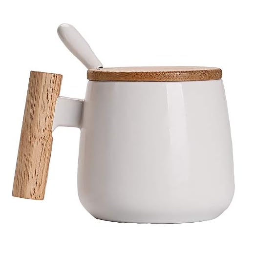 Tazas de café y vasos (400 ml), color blanco