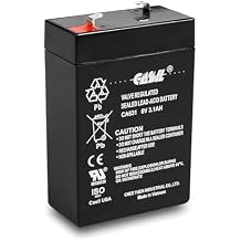 Casil Honeywell Genuine CA631 6V 3.1Ah SLA Battery for 7845GSM-K14139